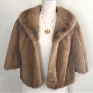 Vintage Fur Capelet